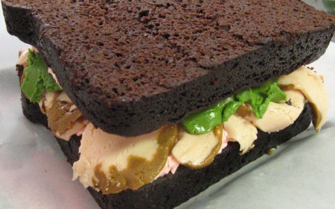 Turkey Sandwich Cake
