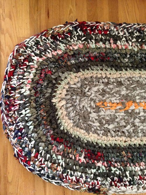 crochet rag rug