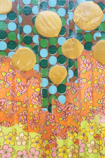 postcard-sized artwork of patterns
