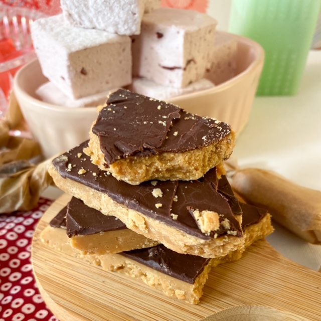 Peanut Butter Flake Candy Slabettes